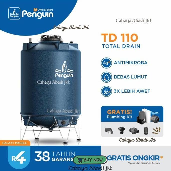Diskon Penguin Tangki | Toren Td110 | Tandon Air Td 110 1000 Liter