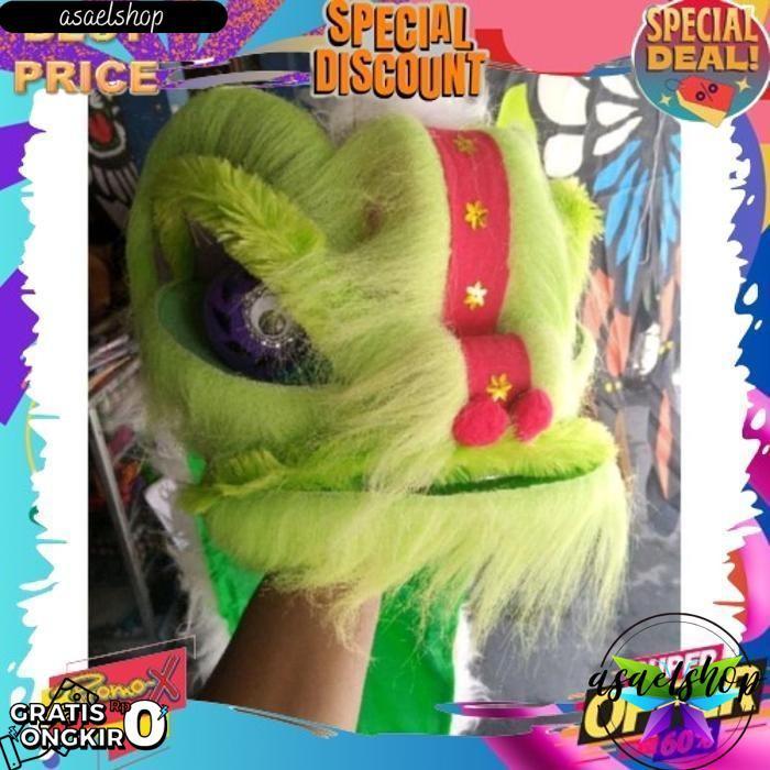 Sale Mainan Barongsai / Barongsai Besar / Barongsai Anak Anak / Mainan Anak Kepala Barongsai Mata Ke