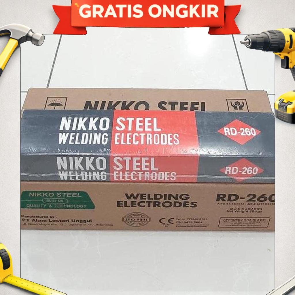 Kawat Las Nikko Rd260 2.6Mm (5Kg)