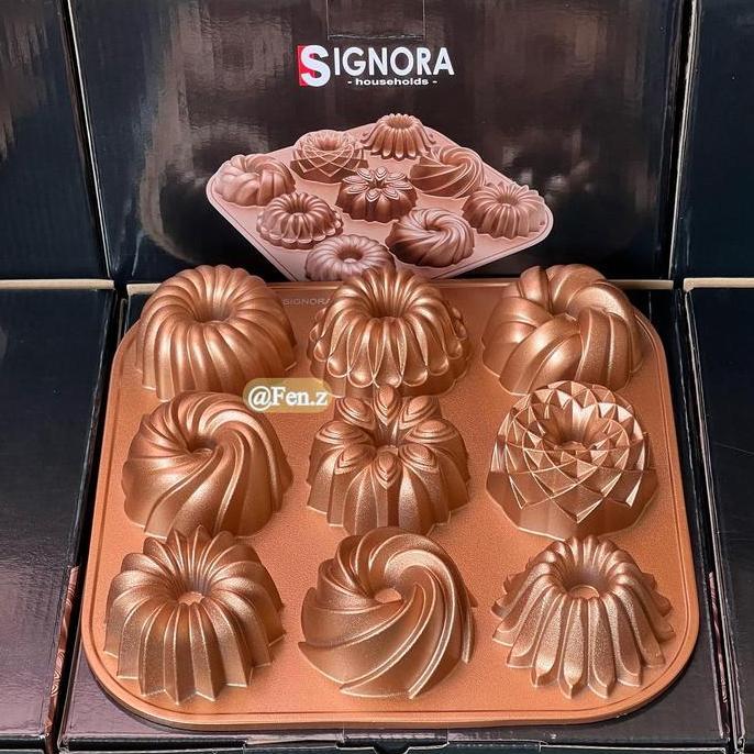 Mignon Cake Pan Signora / Loyang Sultan Mini Signora