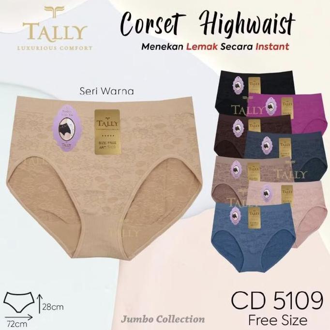 DS176 - Celana Dalam TALLY 5109 jumbo bahan Rajut