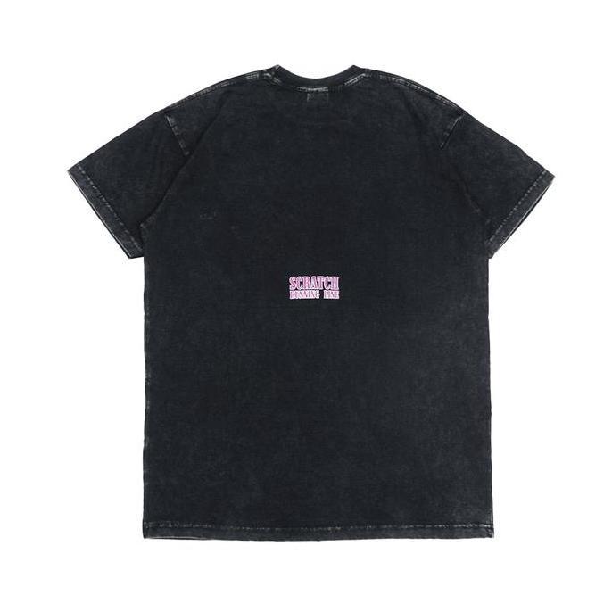 Scratchline Pursuit T-Shirt Black Washed Ready
