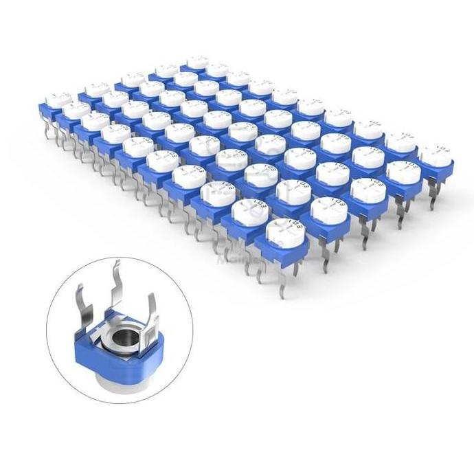 RM065 Trimpot 470R 470 Ohm Trimmer Potentiometer Variable Resistor VR terlaris