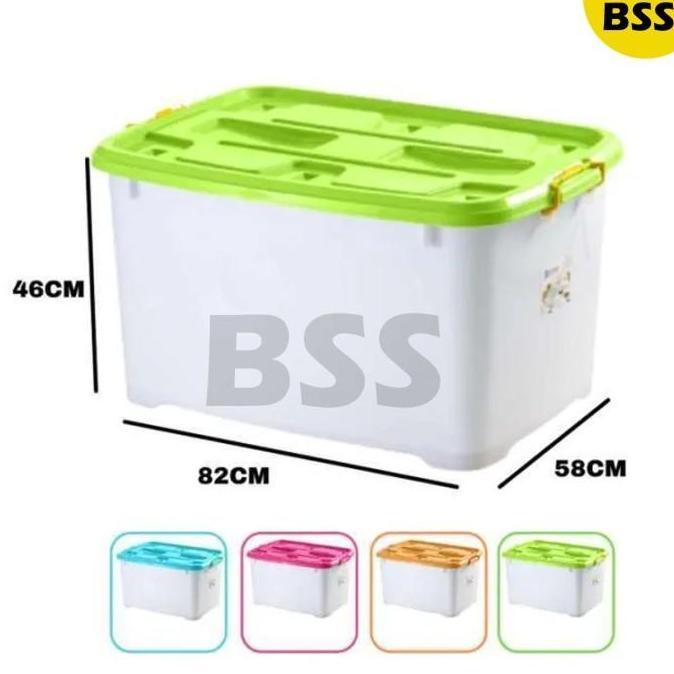 CONTAINER PLASTIK EZY UKURAN 150 LITER BOX CONTAINER