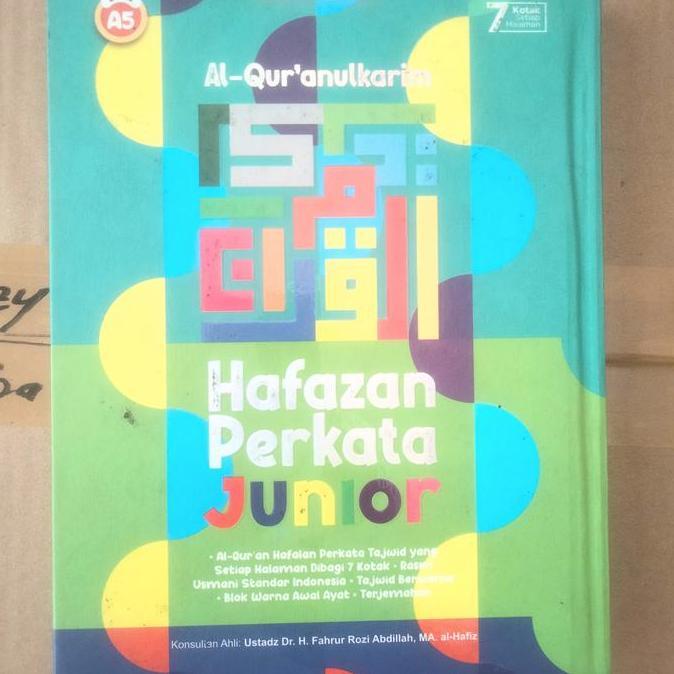 Termurah / Hot Sale Al Quran Perkata Hafazan Junior Alquran Anak Alquran Hafalan Tajwid