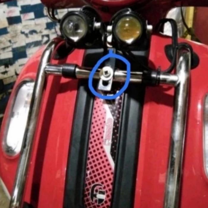 Aksesoris Front Rack / Frontrack Rak Depan Yamaha Fazzio Original Dan Terpercaya