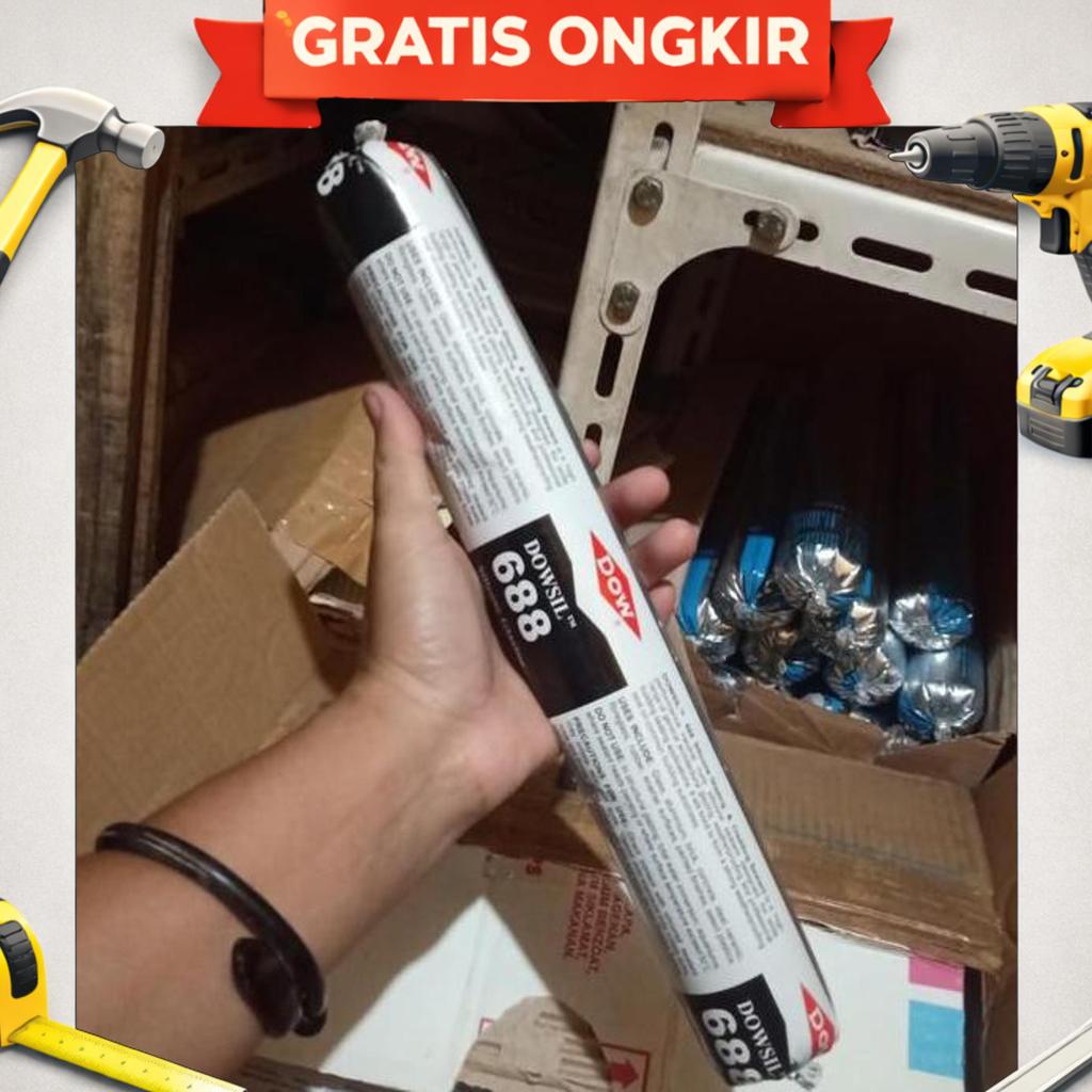 Dowsil Sealant White Putih Sealant Kaca Tahan Panas Model Sosis