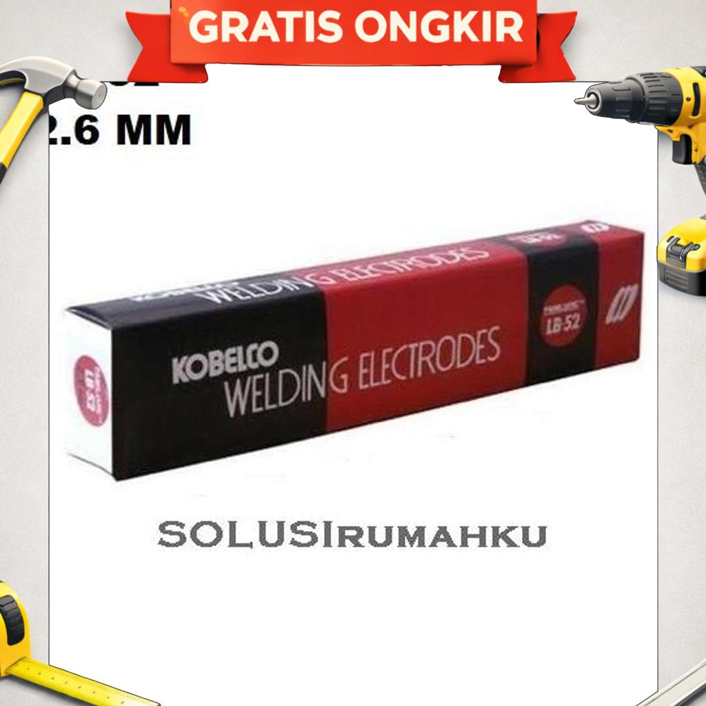 Per 5 Kg Kawat Las 2.6 Kobe Lb-52 Kawat Las 2.6 Mm