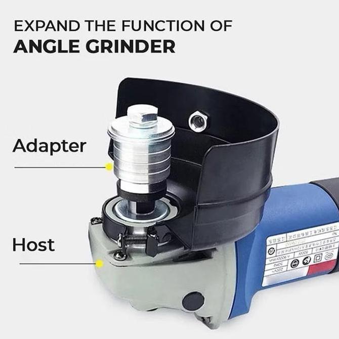 Mata Potong Granit Keramik Gerinda Adapter Wall Chaser M10 Mur Converter Mata Gerinda Ke Bor Tangan 