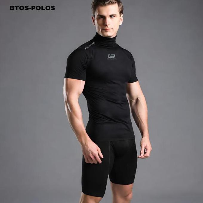 Baju Manset Lengan Pendek Pria Raksukan / Manset Pria Pendek / Baju Manset Pria Lengan Pendek / Base