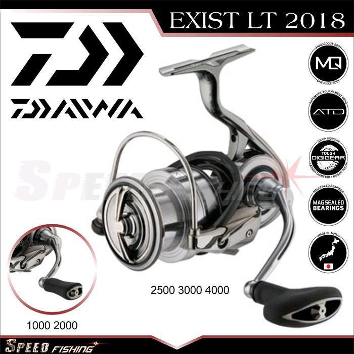 (Diskon) Reel Daiwa Exist Lt 2018 Jdm Spinning Fishing Reel Bestseller