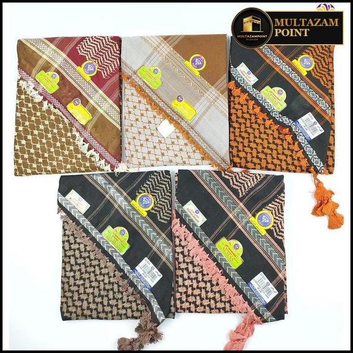 Sorban Arab Almas/Sorban Arab/Sorban Haji/Oleh-oleh Haji Umroh