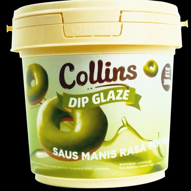Winwin- Collins Dip Glaze Mini 300Gr Coklat Cair Topping Donat Piscok Halal