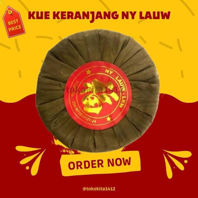 Kue Keranjang Kue Cina Ny Lauw Daun Khas Tangerang - Halal ARG