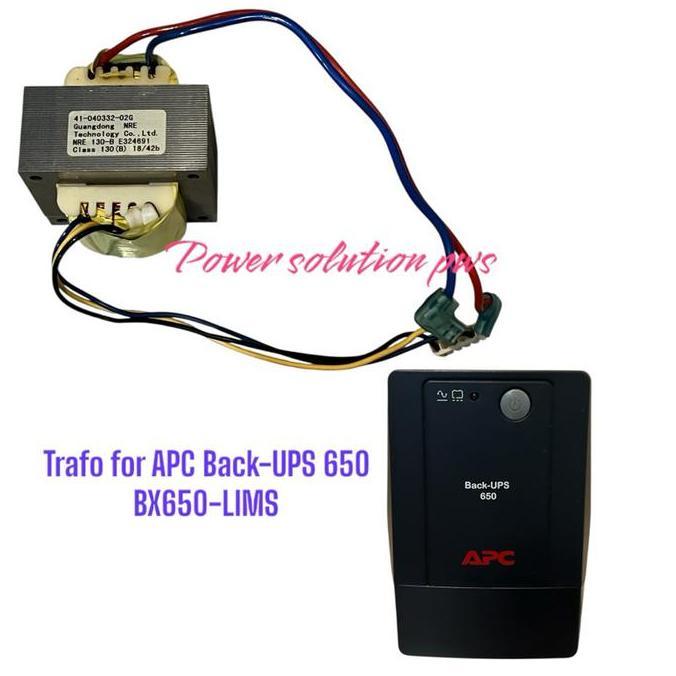 Apc Trafo For Ups Apc Back-UPS 650 Model BX650LI-MS Back Ups BX 650 LIMS [ Travo Inverter UPS APC BX