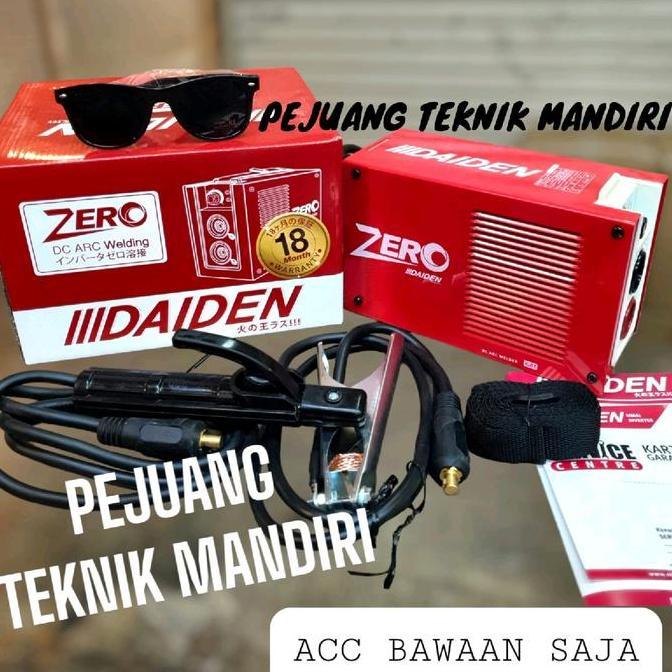 Procing- Mesin Las Inverter Daiden Zero / Trafo Las Inverter Daiden Zero 2.6Mm