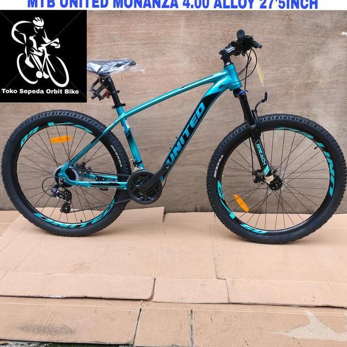 Terlaris Sepeda Gunung United Monanza 4.00 Alloy 27'5Inch