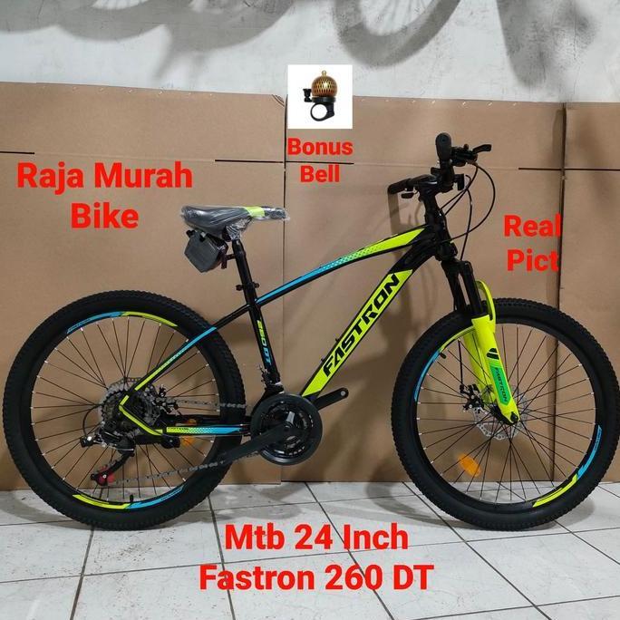 Terlaris Sepeda Gunung Mtb 24 Inch Fastron 260 Dt Sepeda Gunung Fastron 260 Dt 24 Inch
