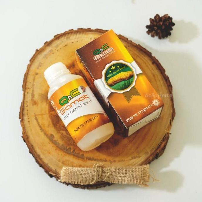 QnC Jelly Gamat - Q N C Jeli jely jelli Gamat Original Teripang Emas