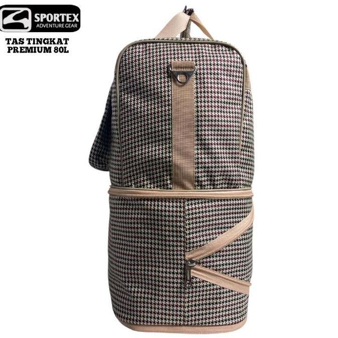 Wscx- Tas Travel Sportex Tas Traveling 2 Tingkat Besar Kuat  - Wanita, Pria Mudik