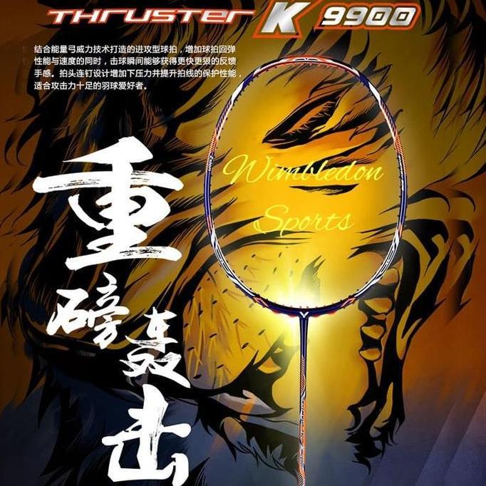NEW Raket Badminton Thruster K 9900 / Raket Victor TK-9900