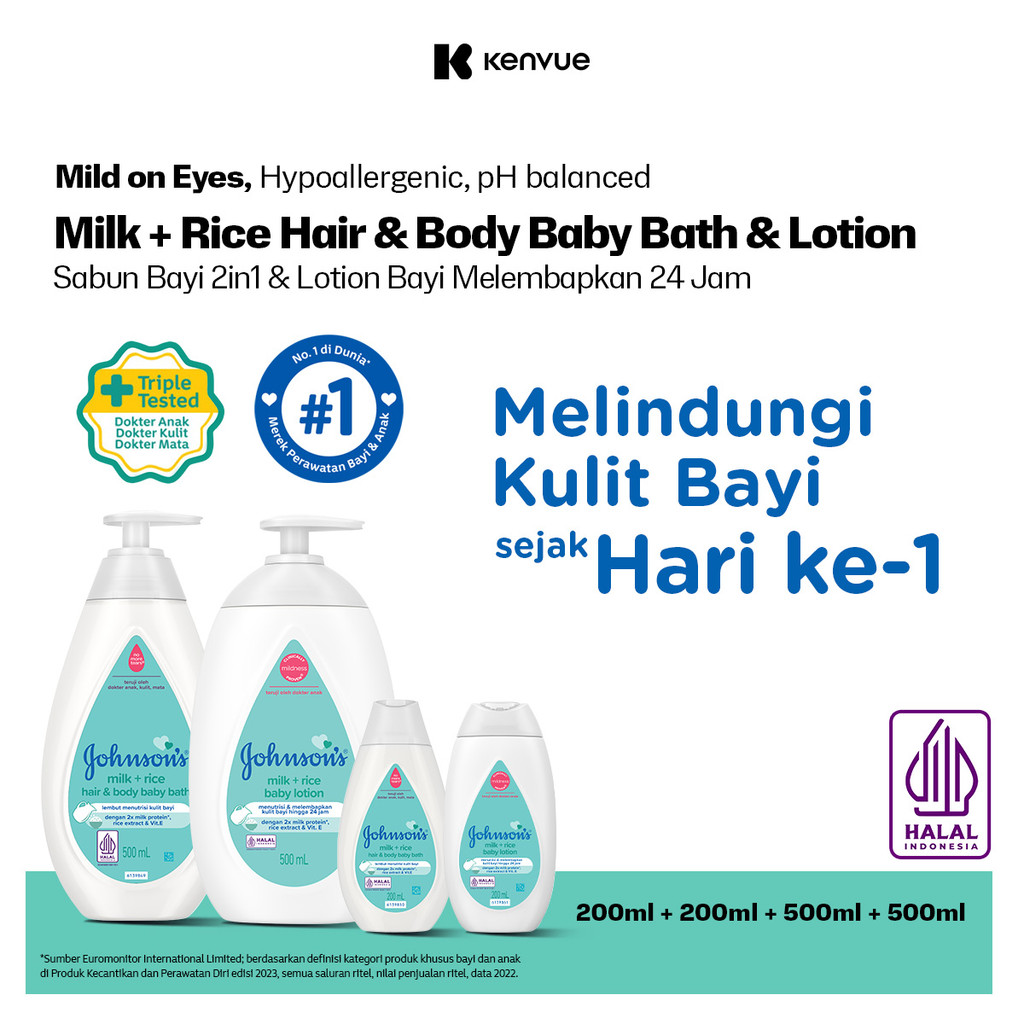 JOHNSON'S Milk+Rice Set