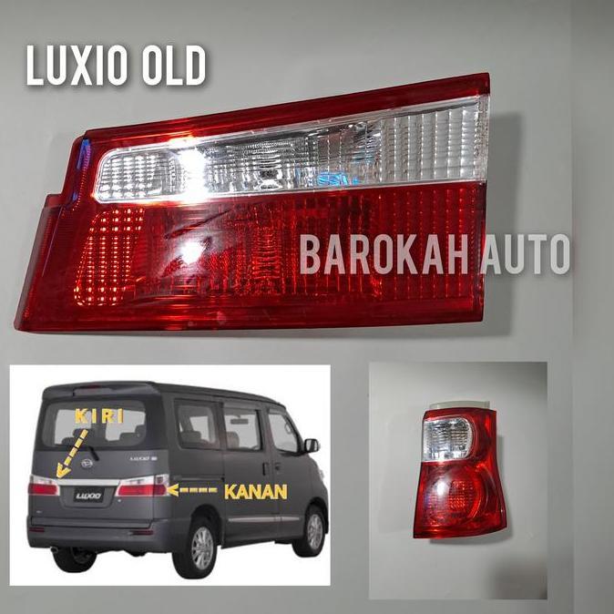 LAMPU REM BELAKANG STOPLAMP LUXIO / LAMPU BAGASI REFLEKTOR LUXIO ORIGINAL DAN TERPERCAYA