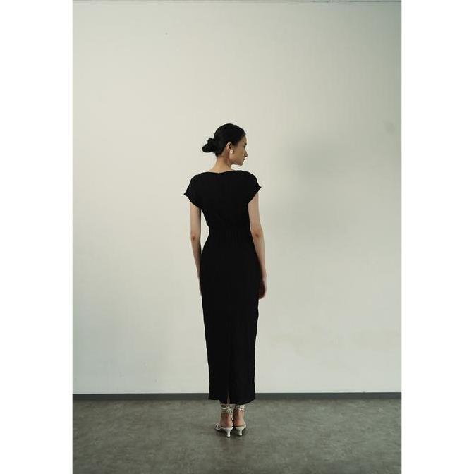 Ftx- Pafon Luna Dress - Black Pafon