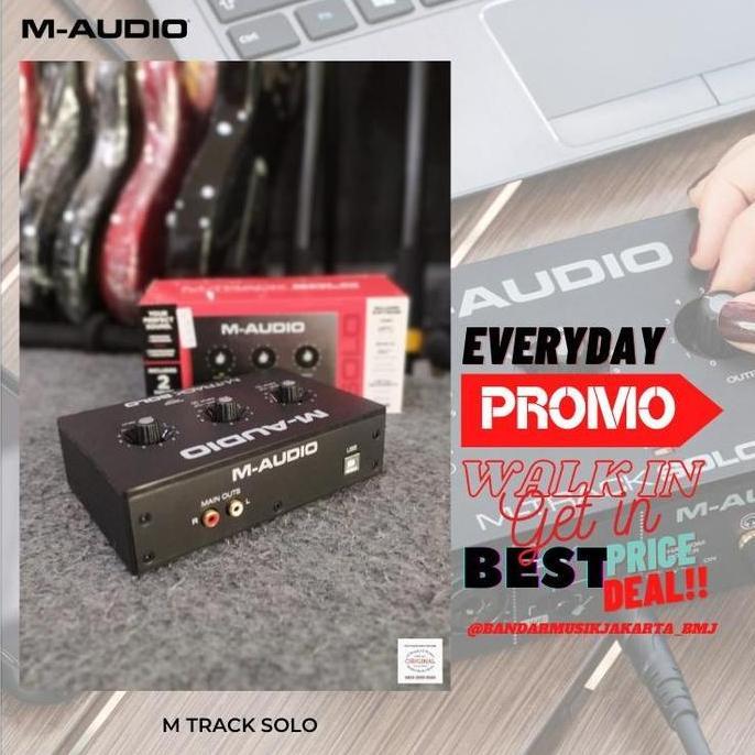 Singover- M-Audio M-Track Solo Mtrack ,Bmj