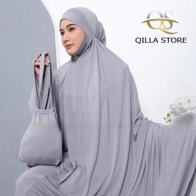 Miliki Mukena Jersey/Mukena Dewasa/Mukena Jersey Premium Jumbo/Pakaian Muslim