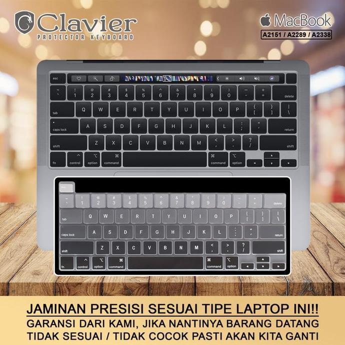 NEW Keyboard Protector Cover Macbook Pro 13 2020 A2289 MXK32 MXK52 Silikon
