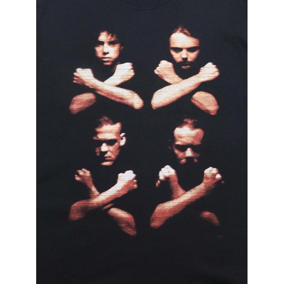 Kaos Baju Pria Musik Metal METALLICA Original Birth Death Crossed Arms