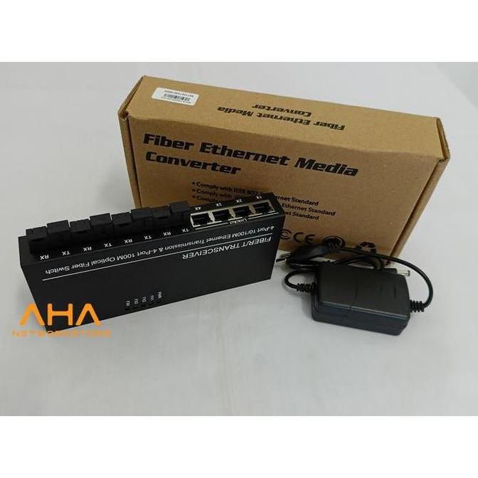 HARGA DISC - Converter FO 4FO 4LAN Converter 4F4E Converter 4FO 4ETH