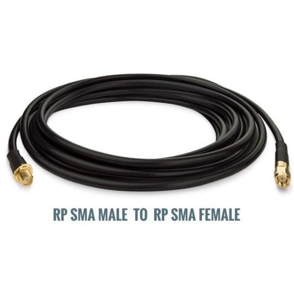 DS286 - Kabel Pigtail Extention RP-SMA MALE to RP-SMA FEMALE RG 58