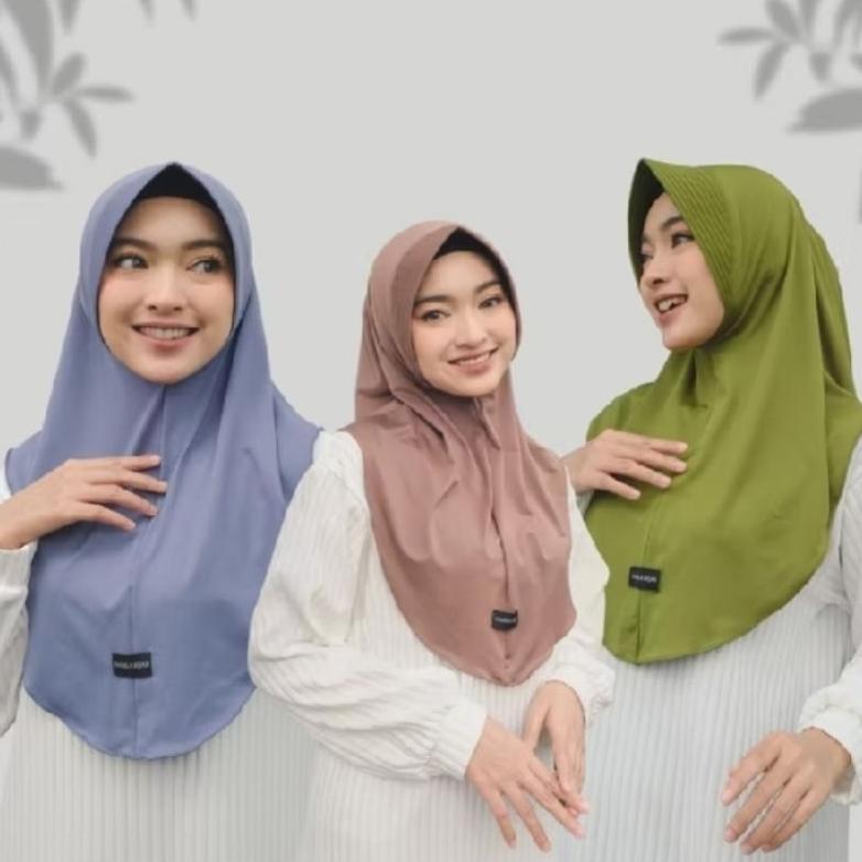 BERGO HAMIDAH M /HIJAB HAMIDAH UKURAN M /HIJAB SPORT /HAMIDAH JERSI UKURAN M /JILBAB HAMIDAH JERSEY 