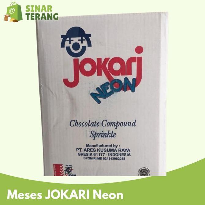 fixshuu_shope - meses jokari 1 kg / a1 hijau mesis coklat ekonomis roti innova 1kg