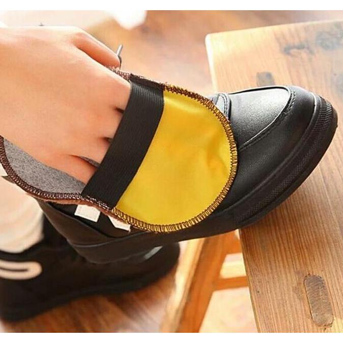 PUPYLO Sikat Semir Sepatu / Tas kulit / suede shoe polish - BAHAN WOOL