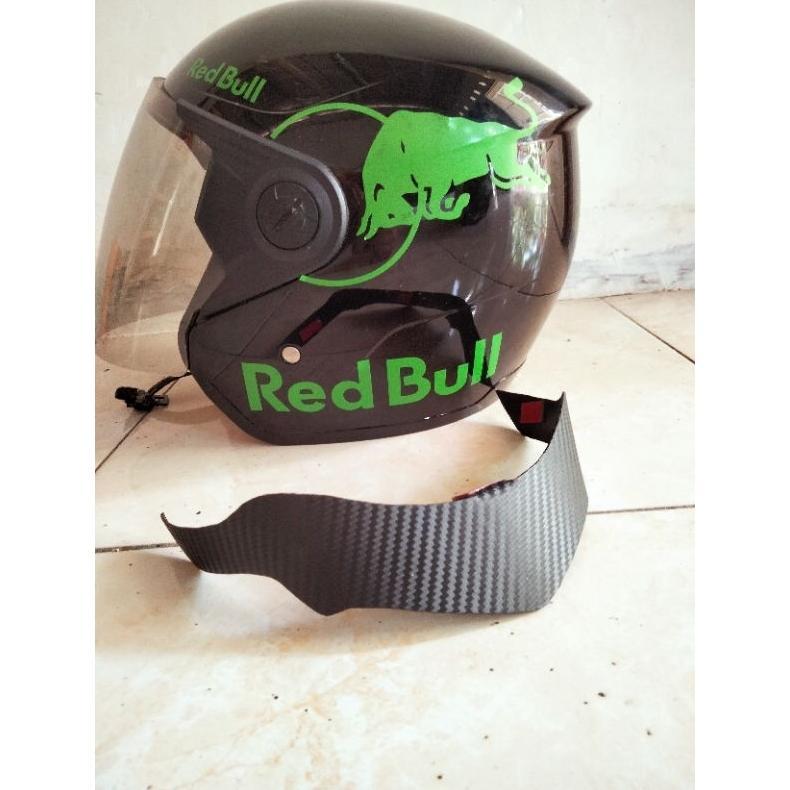 NEW DEALS spoiler helm TRX Honda PCX, motif carbone