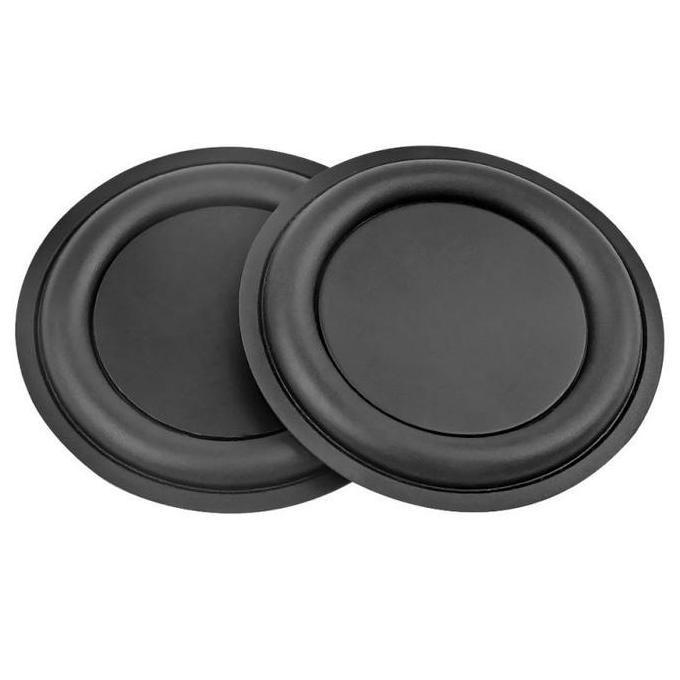 AKARAY 2pcs Bass Radiator Pasif 75mm 92mm Pasif Speaker Getaran Aksesoris Membran Getaran Subwoofer