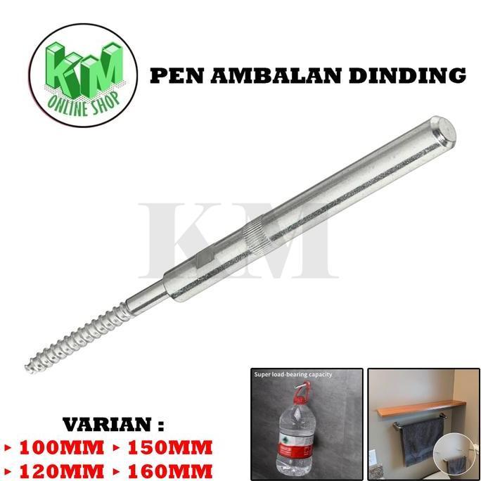 Pen Ambalan Fisher Viser Dinding 120 Mm Dan 160 Mm Allshop