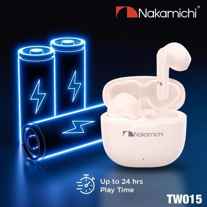 Nakamichi TW015 True Wireless Earbuds Bluetooth Earphone Gaming TWS HD