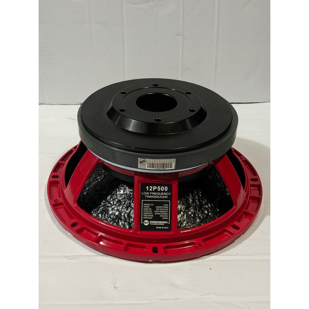 speaker 12 inch RCF 12P500 MERAH VC 4 IN ORIGINAL DAUN KULIT JERUK / speaker 12 inch rcf 12p500 mera