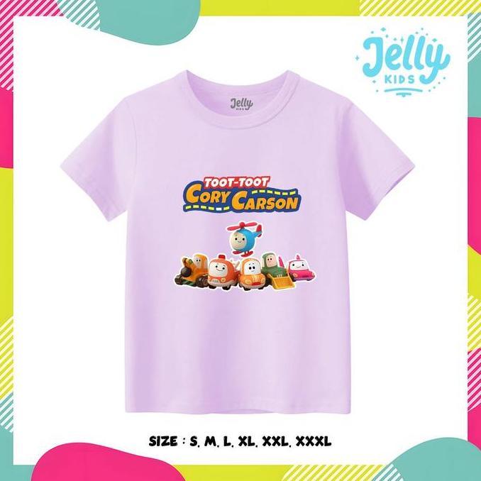 BL19 }} Kaos Anak Gambar Cory Carson Distro 30s Sablon