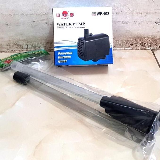 Paket AIR MANCUR kolam ikan/ kolam taman. mesin dan nozel pipa PT