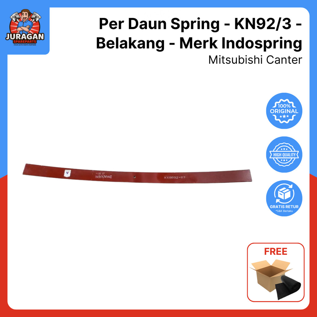 Per Daun Spring Mitsubishi Canter Kn92/3 - Belakang