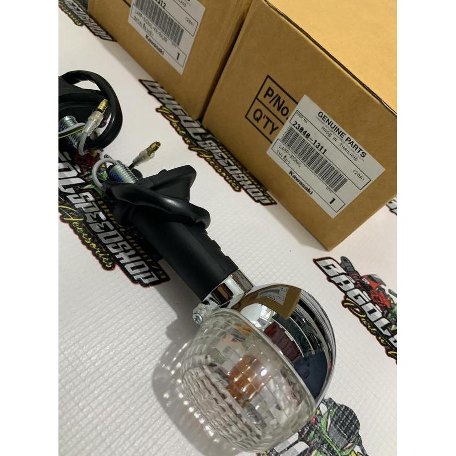 Lampu Sein Sen Riting Set Ninja R 150 Original Kawasaki