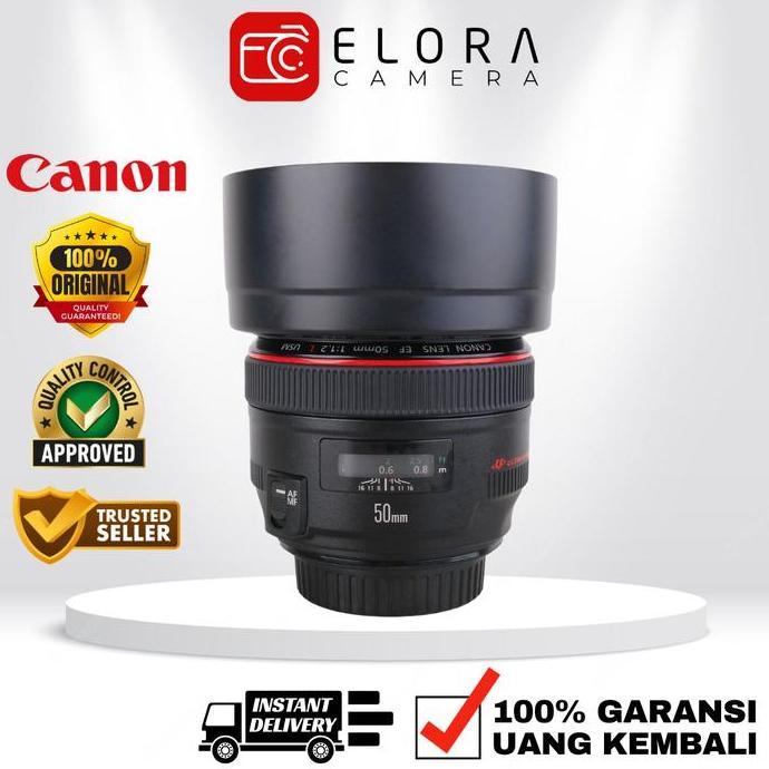 CANON EF 50MM F1.2 L USM / LENSA CANON EF 50 MM F 1.2 L USM