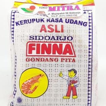FINNA KERUPUK RASA UDANG ASLI SIDOARJO 500gr WAR