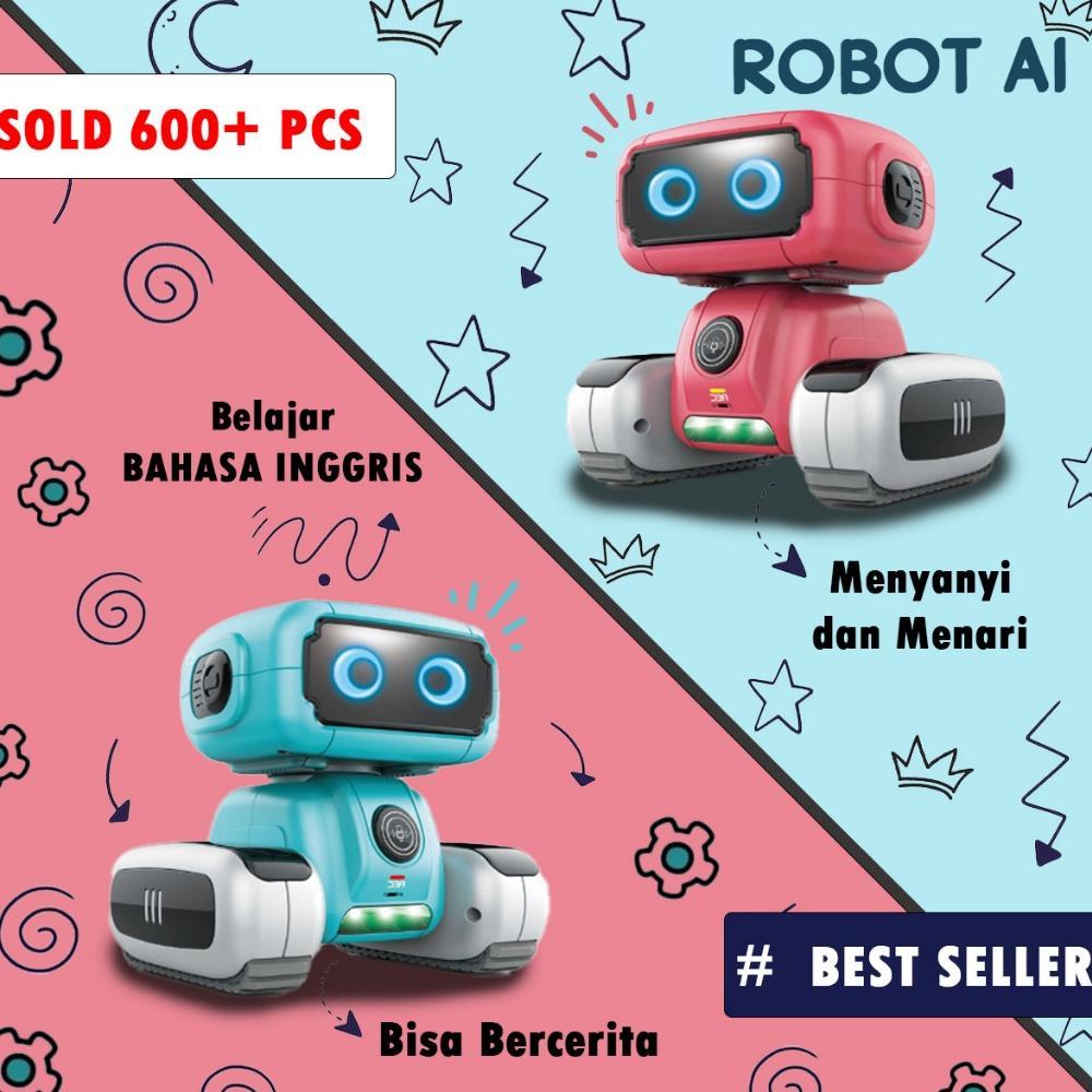 Robot Pintar Multifungsi Meningkatkan Edukasi Dan Kreativitas Anak Mainan Anak