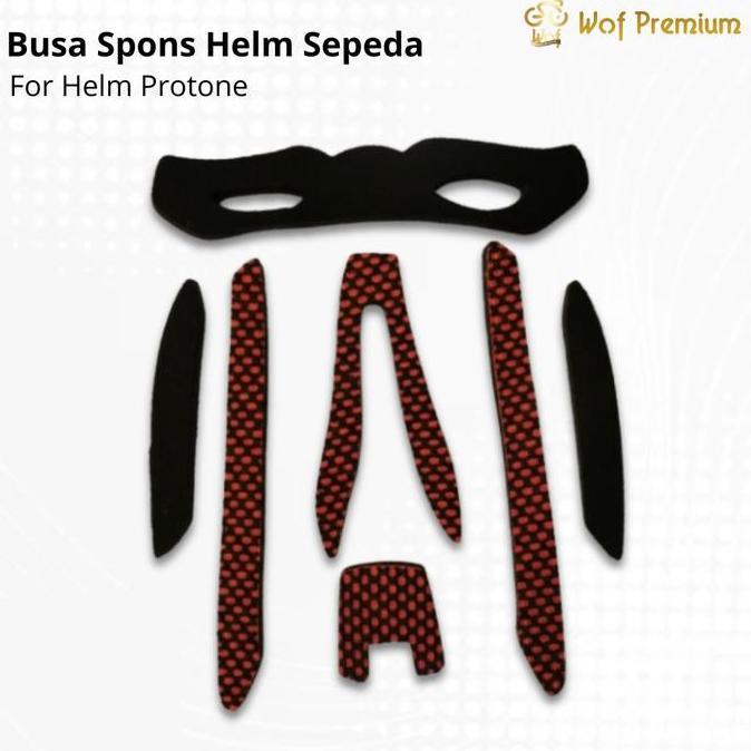 Bst Ready Busa Spons Helm Sepeda Lipat Gunung Olahraga Outdoor Sports Bicycle Mtb Road Bike Internal